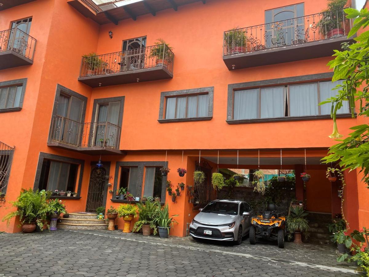 Hotel Flor De Cera Tepoztlán Esterno foto